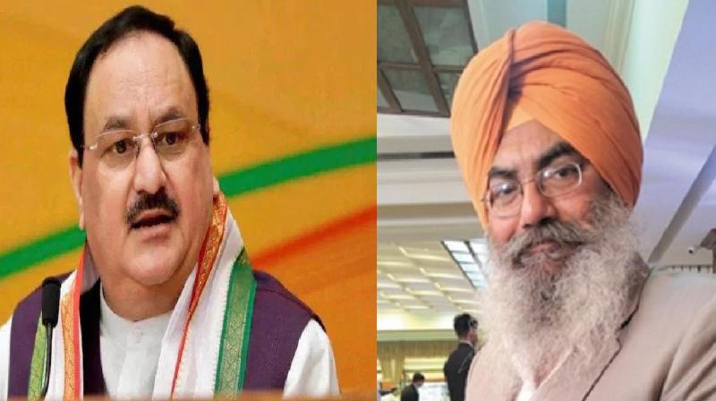 BJP leader Sarchand Singh Khiala wrote a letter to JP Nadda