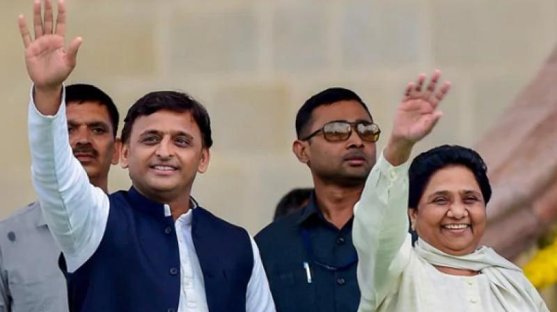 Mayawati & Akhilesh Yadav Mayawati & Akhilesh Yadav