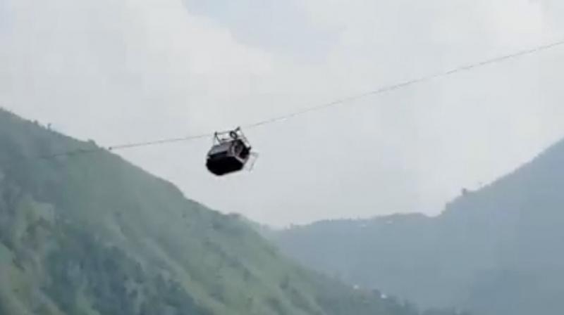 Children trapped in Pakistan cable car rescued Children trapped in Pakistan cable car rescued