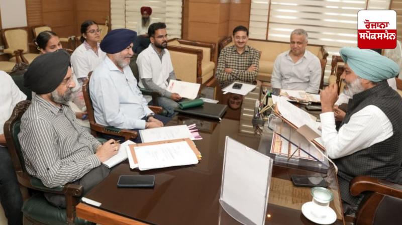 Finance Minister Harpal Singh Cheema assures Veterinary Students Union of prompt action on their demands Finance Minister Harpal Singh Cheema assures Veterinary Students Union of prompt action on their demands