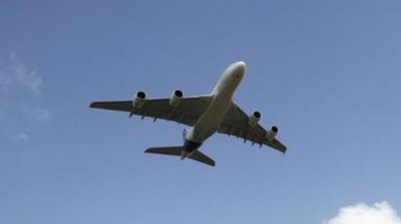 Woman screams on UK flight