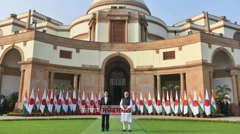 Japanese PM Fumio Kishida and PM Modi Japanese PM Fumio Kishida and PM Modi