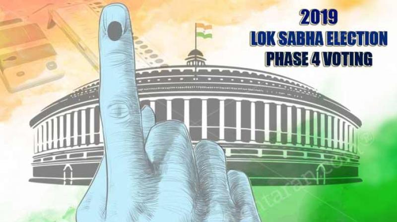 Lok Sabha election 2019: Phase 4 of voting today