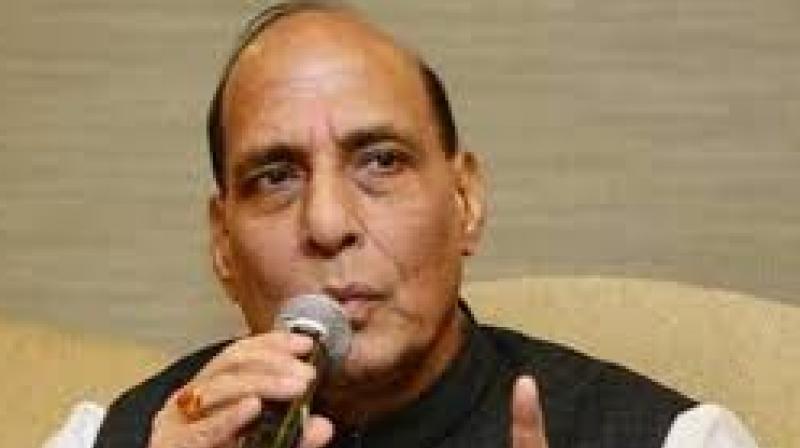 Articles 370, 35A should be reviewed, scrapped: Rajnath Singh Articles 370, 35A should be reviewed, scrapped: Rajnath Singh