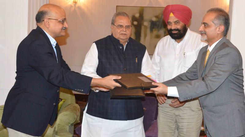 Punjab, j&k ink historic agreement to start rs. 2793 Punjab, j&k ink historic agreement to start rs. 2793