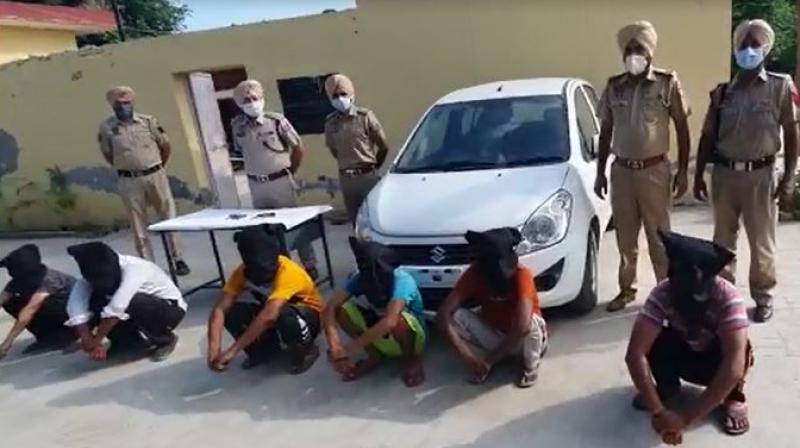 Moga Police arrested 6 People Moga Police arrested 6 People