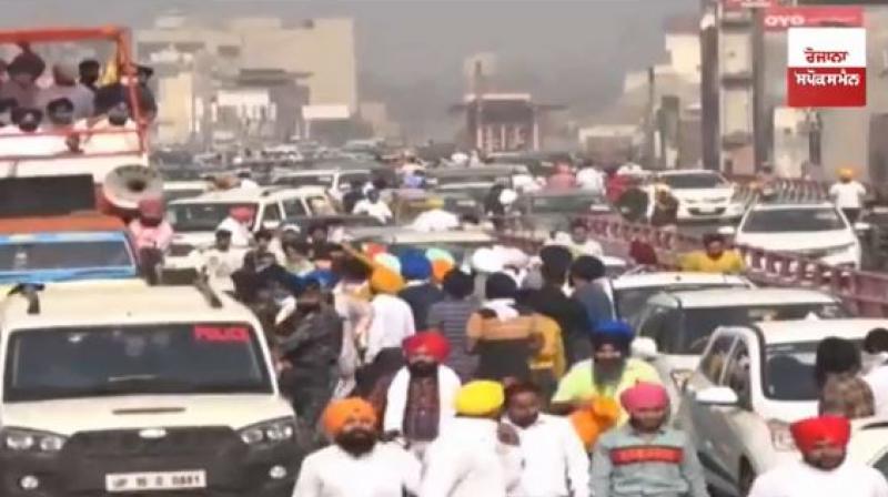 Akali dal kisan march 