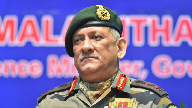  Indian Army Chief Major General Bipin Rawat