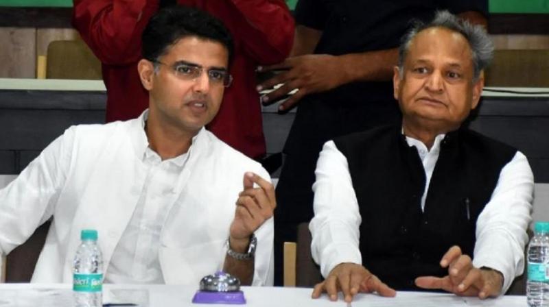 Sachin Pilot And Ashok Gehlot