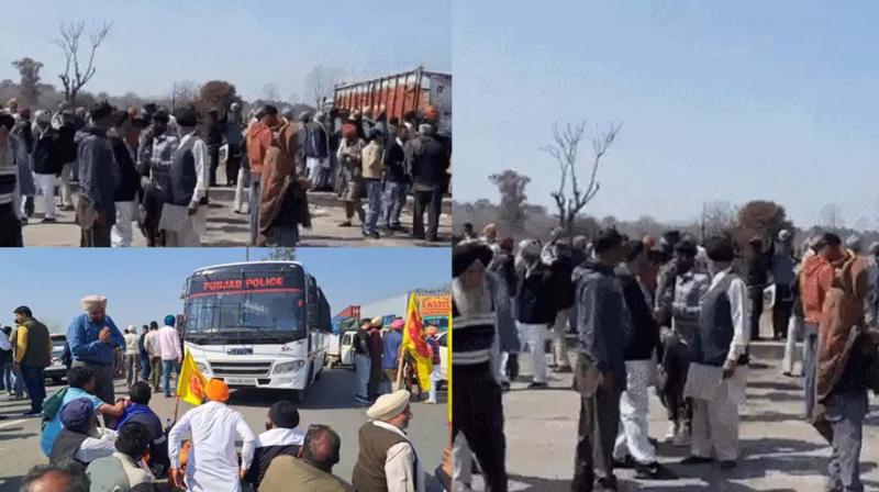 Truck operators jammed Jammu-Delhi National Highway Truck operators jammed Jammu-Delhi National Highway