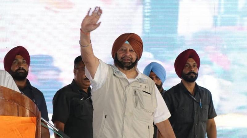 Capt Amarinder Singh's jacket is the subject of discussion