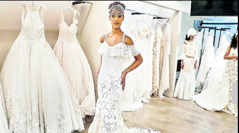 Toilet paper wedding dress Toilet paper wedding dress