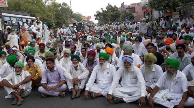 farmer protest