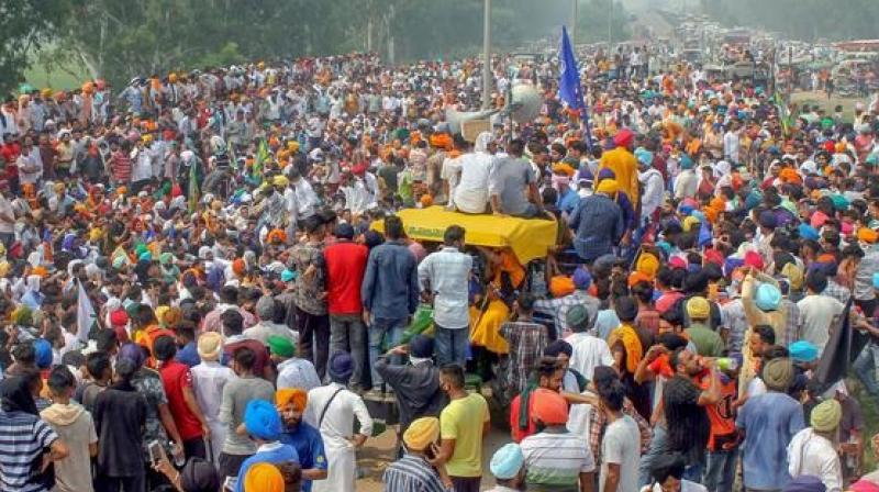 farmer protest farmer protest
