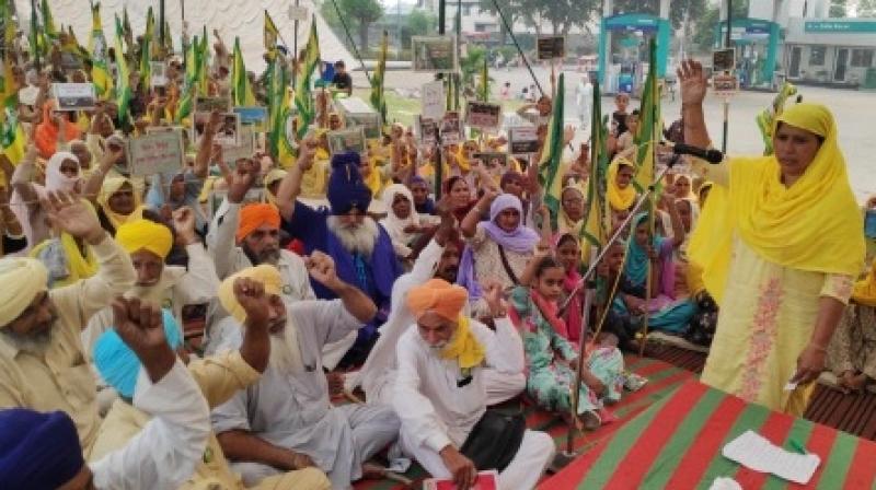 Farmer protest Farmer protest