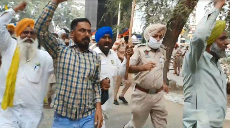 farmer protest farmer protest