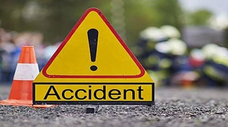  Three killed in Bathinda road  Accident 