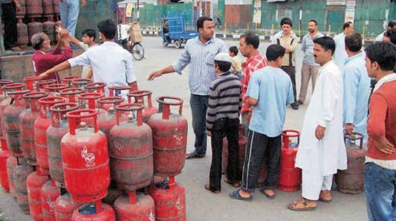 Price of domestic LPG cylinders hiked by Rs 15