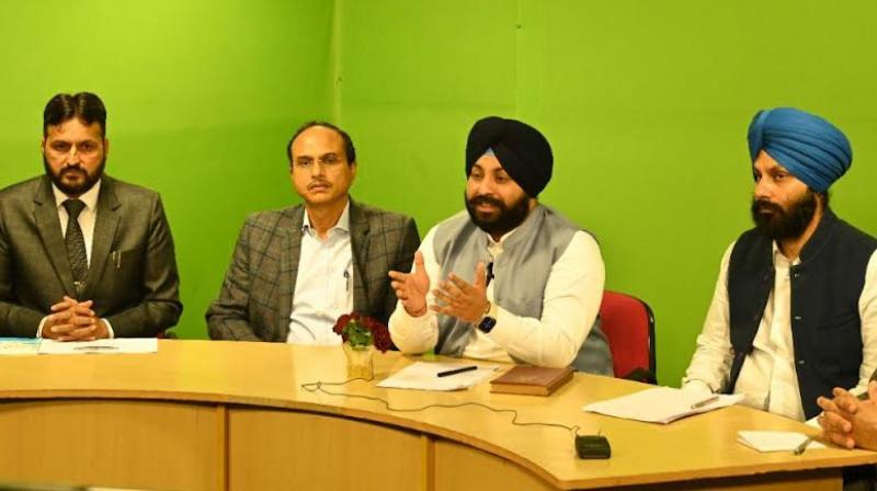 Harjot Bains kicks off ‘Mission 100%: Give Your Best’ campaign Harjot Bains kicks off ‘Mission 100%: Give Your Best’ campaign