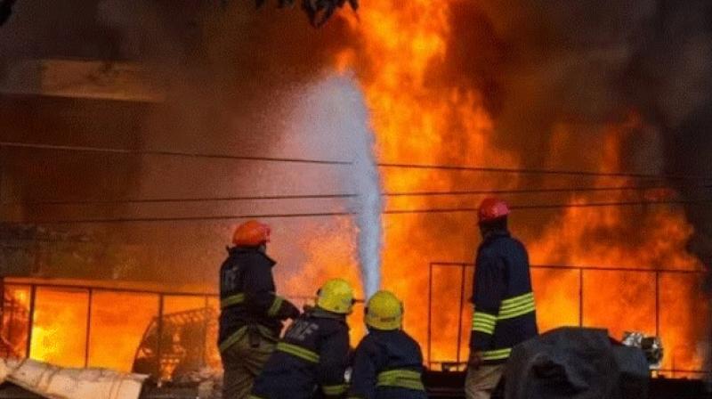 Apartment fire in Japan, four people died