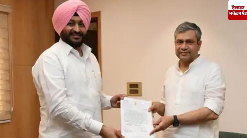 Railway Minister Ashwini Vaishnav and Ravneet Singh Bittu approve Rajpura-Mohali railway line