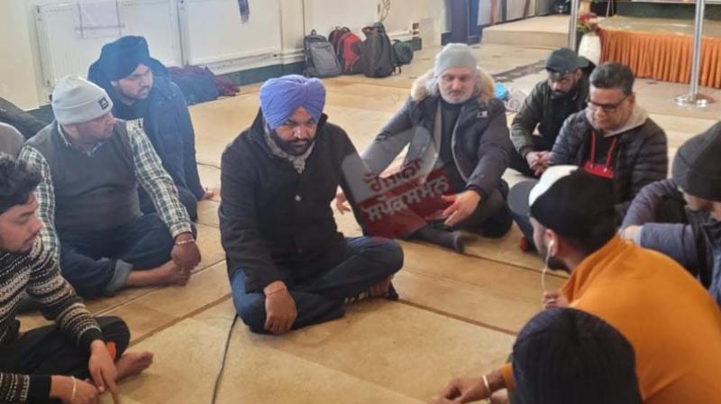 Gurjeet Aujla arrives in Poland, meets Indian students Gurjeet Aujla arrives in Poland, meets Indian students
