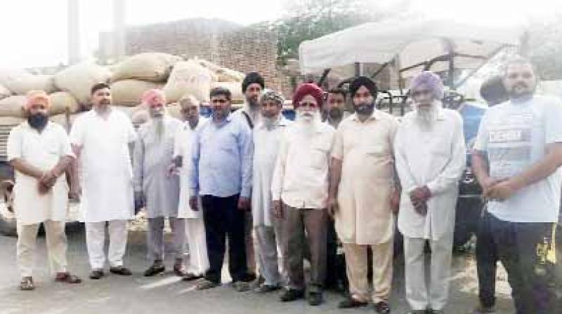 Kar Sewa have given 131 quintals of wheat to the farmers