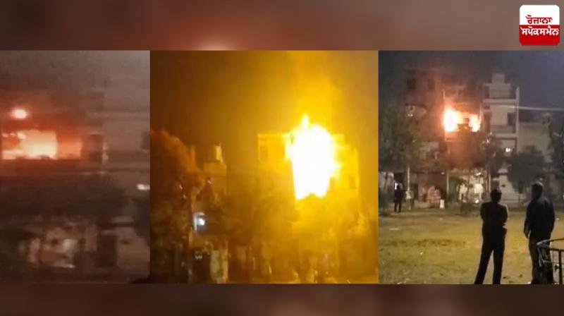 Cylinder blast in Chandigarh Cylinder blast in Chandigarh
