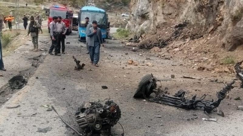 5 Chinese citizens died in a suicide bombing 5 Chinese citizens died in a suicide bombing