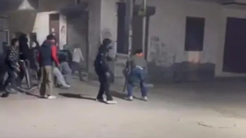 Amritsar Clash Between Two Groups; Police Action Amritsar Clash Between Two Groups; Police Action