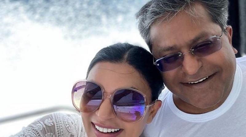 Lalit Modi shares pictures with Sushmita Sen Lalit Modi shares pictures with Sushmita Sen