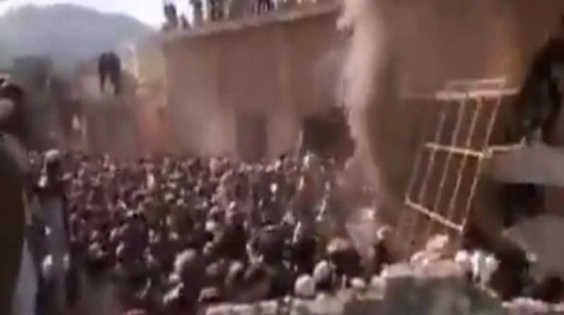 Hindu Mandir Destroyed Hindu Mandir Destroyed