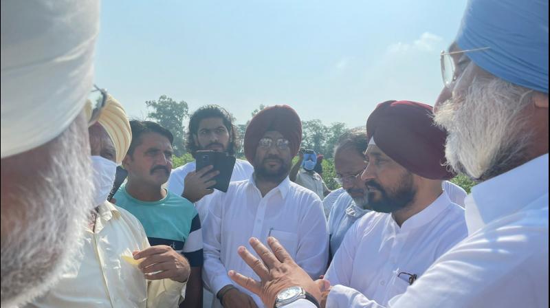 CM Channi and Deputy CM Randhawa arrives Bathinda CM Channi and Deputy CM Randhawa arrives Bathinda