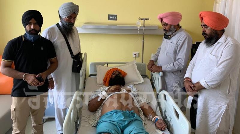 Delegation of AAP MLAs met farm leader Tajinder Singh Virk at Vedanta Delegation of AAP MLAs met farm leader Tajinder Singh Virk at Vedanta
