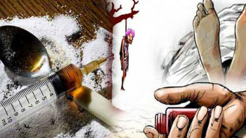 Govt has failed to stop farmers’ suicides and deaths due drug over dose in state Govt has failed to stop farmers’ suicides and deaths due drug over dose in state