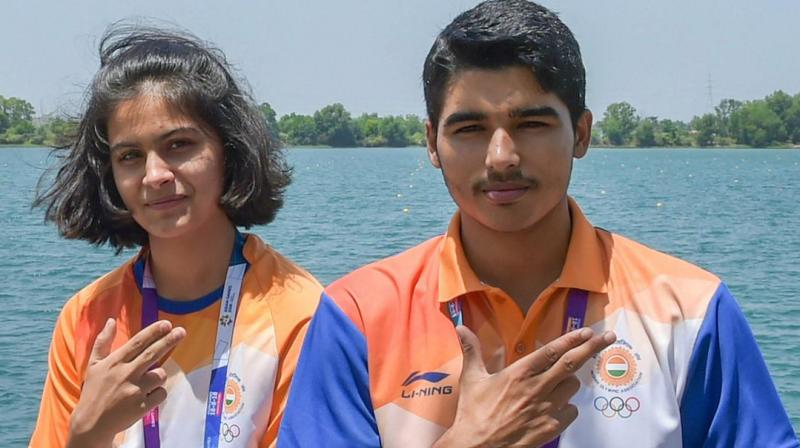 Manu Bhaker-Saurabh Chaudhary Manu Bhaker-Saurabh Chaudhary