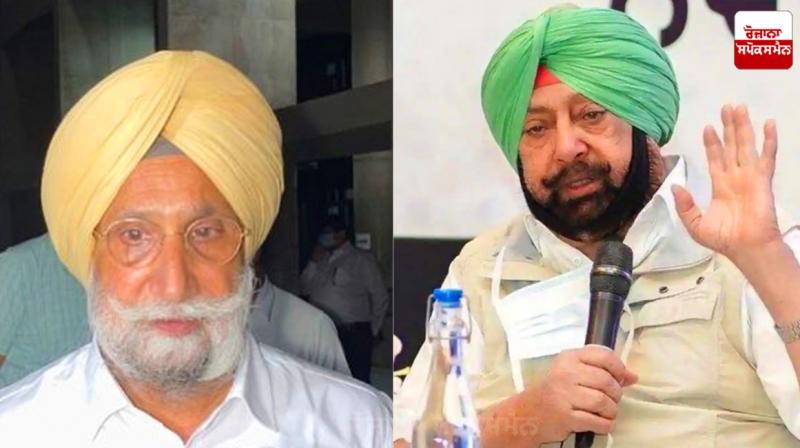 Captain Amarinder Singh and Sukhjinder Randhawa Captain Amarinder Singh and Sukhjinder Randhawa
