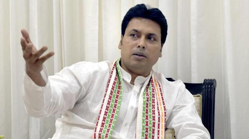 Tripura CM earns BJP notoriety: Sarna Tripura CM earns BJP notoriety: Sarna