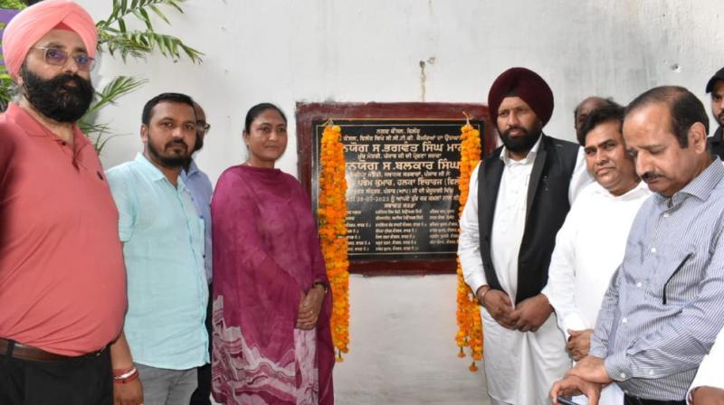LOCAL BODIES MINISTER LAYS FOUNDATION STONES OF DEVELOPMENT PROJECTS WORTH RS. 2 CRORE IN KARTARPUR CONSTITUENCY LOCAL BODIES MINISTER LAYS FOUNDATION STONES OF DEVELOPMENT PROJECTS WORTH RS. 2 CRORE IN KARTARPUR CONSTITUENCY