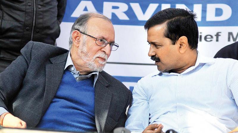 Anil Baijal and Arvind Kejriwal Anil Baijal and Arvind Kejriwal