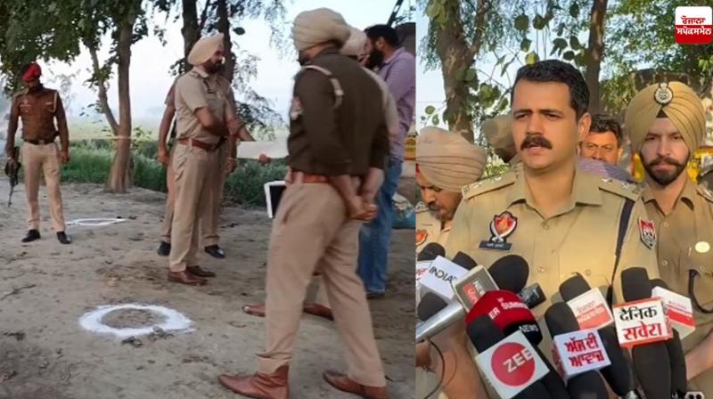 Encounter between police and gangster in Moga Encounter between police and gangster in Moga