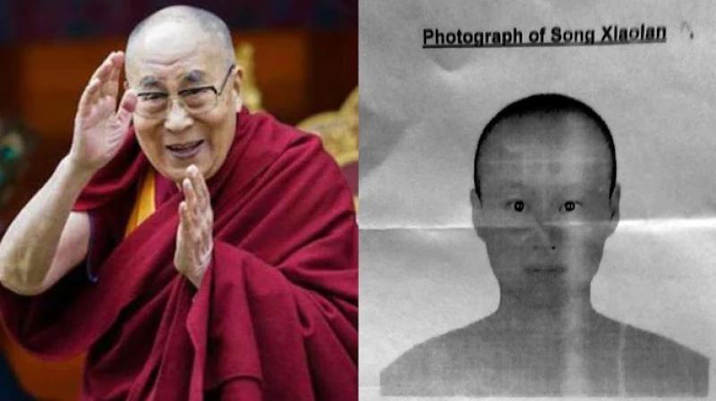 Dalai Lama and sketch of Chinese woman released by Bihar police