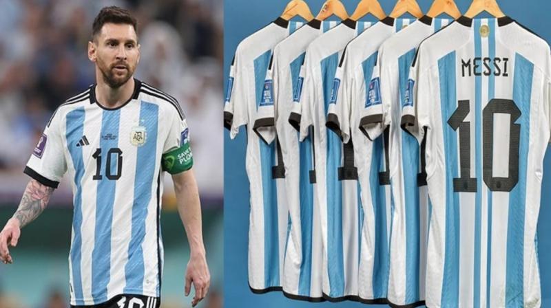 Lionel Messi's World Cup Jerseys Sell For $7.8 Million Lionel Messi's World Cup Jerseys Sell For $7.8 Million