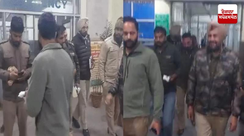 Attack on police team in Ludhiana News Attack on police team in Ludhiana News
