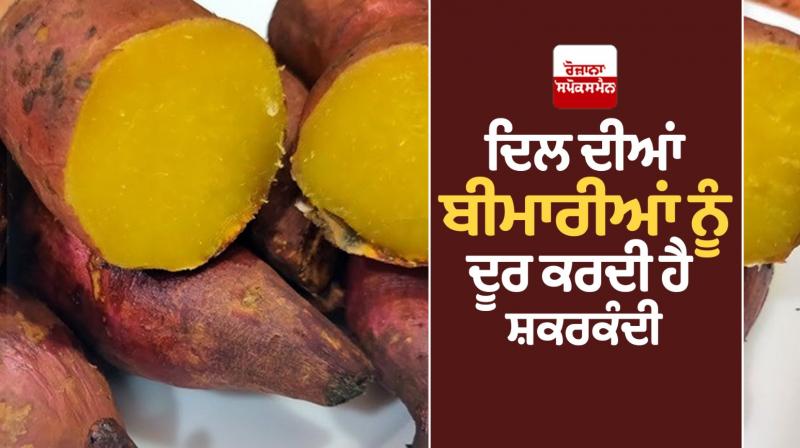 Sweet potato removes heart diseases