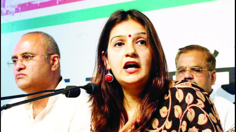 Priyanka Chaturvedi Taking to Media Priyanka Chaturvedi Taking to Media
