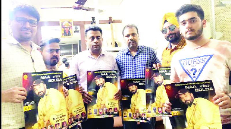 Poster Release of 'Nah Bolda' song Poster Release of 'Nah Bolda' song