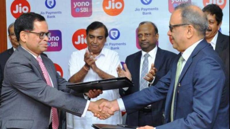 SBI and Jio