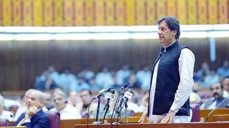 Pak pm imran khan says if india imposes war then will give befitting response tstp