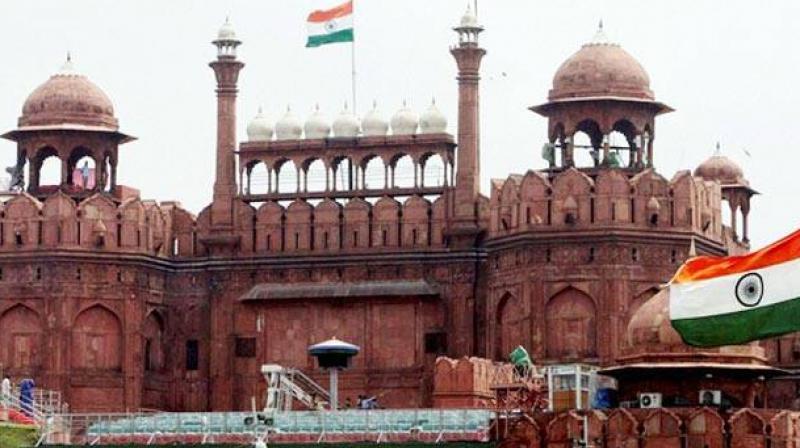 Terrorist attack airport security agencies alert red fort delhi police